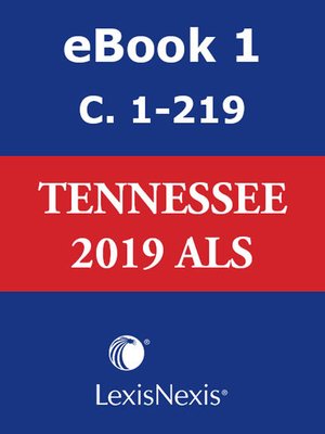 cover image of Tennessee Advance Legislative Service
